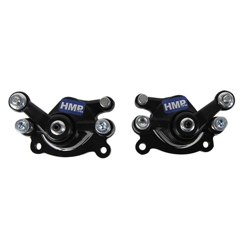 Bremssattel hinten und - , vorne