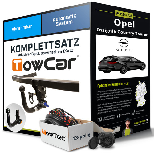 Anhängerkupplung abnehmbar