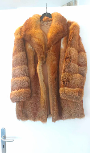 Pelzjacke pelzmantel fuchspelz - pelzmantel,