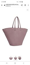 LIEBESKIND BERLIN Mica Promo Suede Shopper XL Shopper Tasche Old Rose altrosa