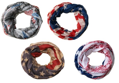 Halstuch loop usa stars - usa,