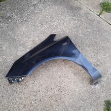 Opel Corsa D Kotflügel Fender Vorne Links Blau Z168