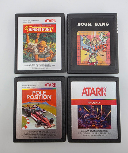 Atari 2600 spiele sammlung - atari,