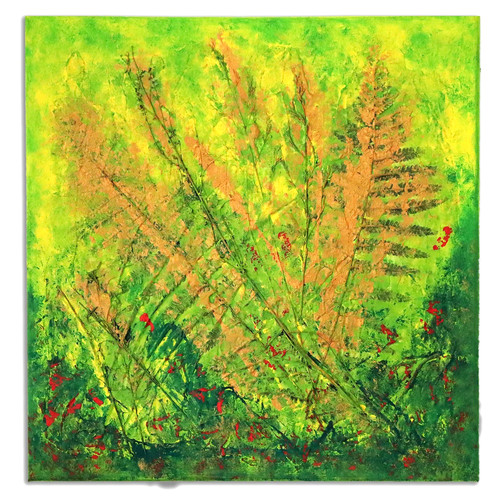 Gemälde 50x50 acrylfarbe - gemälde,