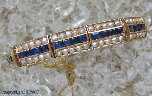 Armband mit perle safir - armband,