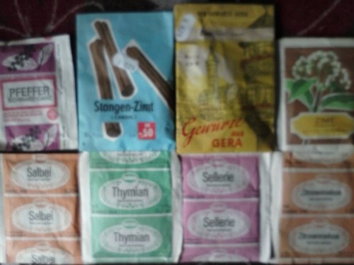 Ddr verpackung tüte gewürze - ddr,