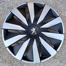 4 Alu-Design Radkappen 15 Zoll "LAZIO"passend für Peugeot