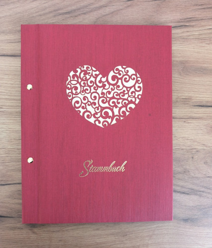 Familienstammbuch rot mit