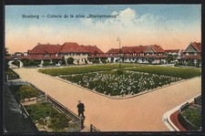 Homberg / Rhein, Colonie de la mine Rheinpreussen, Ansichtskarte 