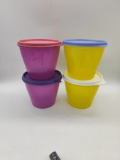 4x Tupperware Bungee Dosen Ersatzdeckel, 800 Ml, Set, Paket, Konvolut,