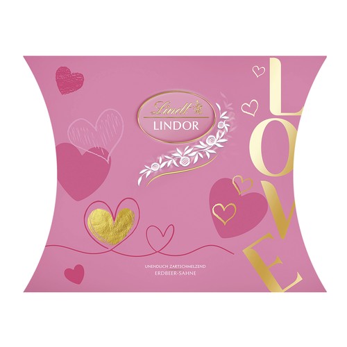 Lindt lindor erdbeer - lindt, sahne