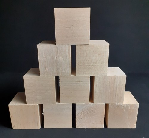 Holzwürfel balsa massiv - balsa,