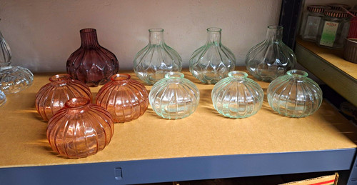 Glasvasen set konvolut - glasvasen, set/konvolut