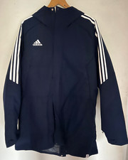 Adidas Stadionjacke Winterjacke Outdoorjacke, Gr. XL, blau, neu und ungetragen