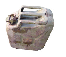 alt Blechkanister DDR Russisch 1971 Kanister 20 L Liter Eisen Kraftstoffbehälter