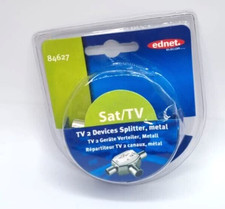 TV Splitter Weiche 2 Geräte Y