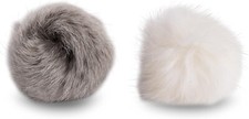 2 x Katzenspielzeug - Pompom
