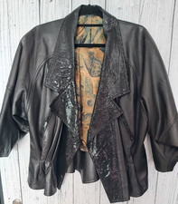 Echtleder Lammnappa Bolero