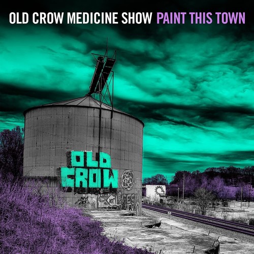 Old crow medicine show paint - crow,