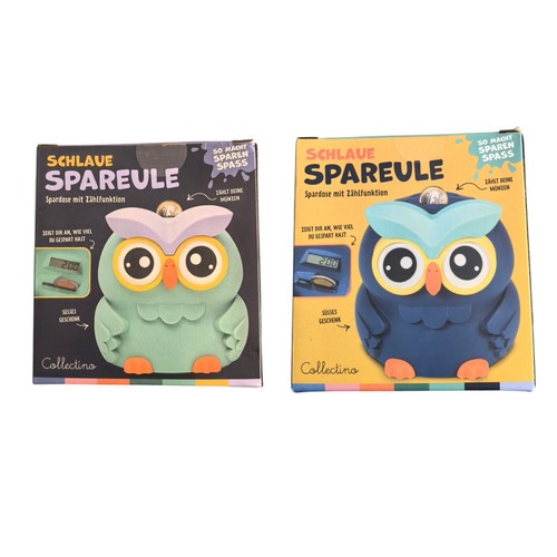 Spardose eule spareule mit - eule,