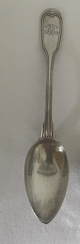 Antiker silber kaffeelöffel - antiker,