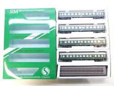 Sachsenmodelle H0 14003 Personenwagen-Set, DR, DC, NEU in OVP #60973