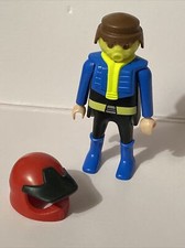 Playmobil Zubehör Ersatzteil Figur Mann Rennfahrer 4181 Stadtleben Paket 676