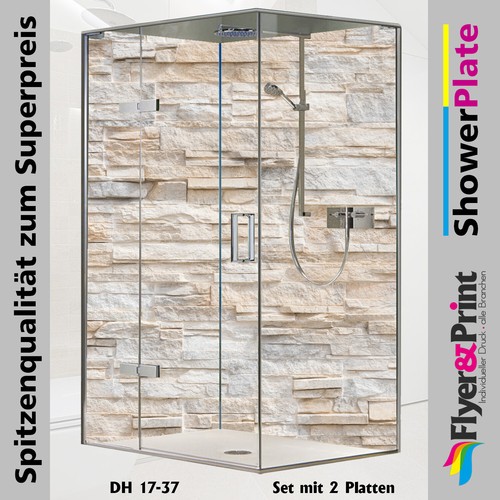 Duschrückwand