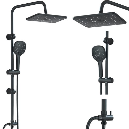 Edelstahl duschset - edelstahl,