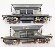 2 x Fleischmann H0 1491 Schotterwagen E433 DB, versch. Qualitäten