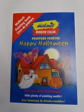Buch Malbuch Window Color Malvorlagen Halloween #1520