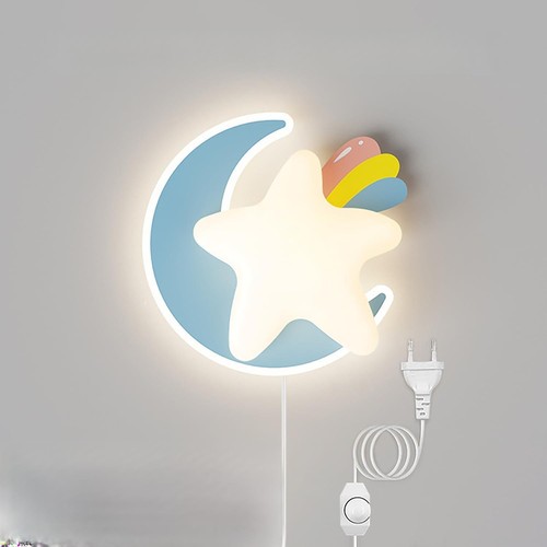 Wandleuchte kinder stern mond - wandleuchte,