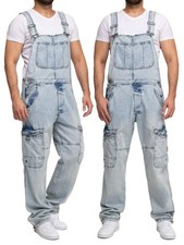 Jet Lag Herren Latz Jeans Hose Herrenhose Latzhose Latzjeans Jeanshose Overall B