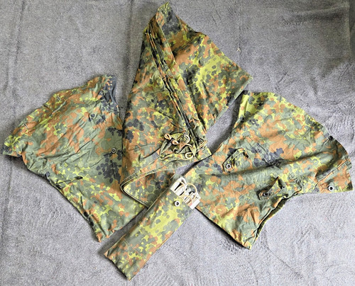 Original bundeswehr zeltbahn - bundeswehr,