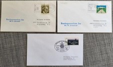 3 Belege Bundesgrenzschutz See BGS Neustadt Holstein BG 11 + 18 ROSENHEIM 