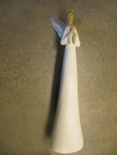 Weihnachtsengel weiß 28 cm