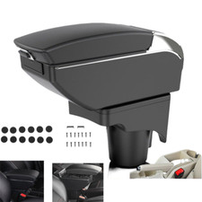 Armlehne VW Golf 5 V 6 VI Jetta III Mittelarmlehne Mittelkonsole Schwarz mit USB