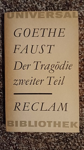 Goethe faust der tragödie - faust,