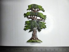 Zinnfiguren Flachfiguren 30mm Baum Beidseitig Bemalt