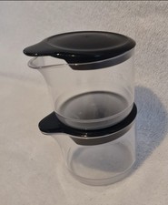 Tupper Tupperware NEU 2er Set Clear Collection Zucker&Milch Kännchen