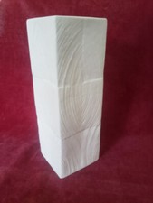 Vintage Martin Freyer Rosenthal Bisque Porcelain Vase 70s Op-Art Relief NEUWERT