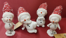 4 Stück Deko Figuren