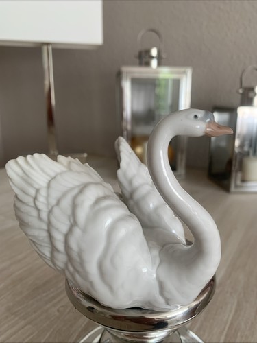 Lladro schwan porzellan figur - schwan,
