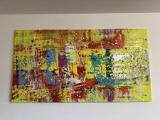 ORIGINAL XXL ACRYL GEMÄLDE UNIKAT WEHL MODERN BILD ABSTRAKT KUNST MALEREI GROß
