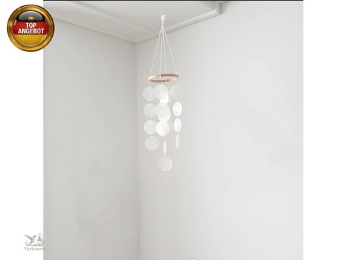 Windspiel boho deko muschel - windspiel,,