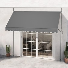 Klemmmarkise Balkon Garten Sonnenschutz Markise ausziehbar Balkonmarkise