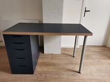 IKEA Schreibtisch Dunkelblau 