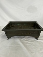 Antike japanische Qualität Meiji Bronze Bonsai Übertopf Topf Suiban Ikebana