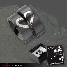 2 Partnerringe Ringe "Dark