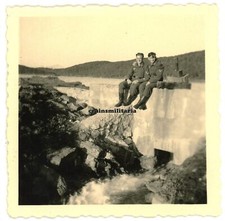 Orig. Foto Soldaten auf Bunker